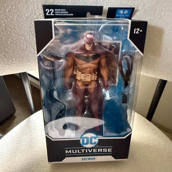 McFarlane Toys Batman White Knight Red Edition DC Multiverse 7 in Action Figure - Picture 1 of 5